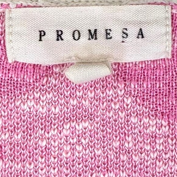 Promesa | S | Floral Knit Crop Sweater | Y2K | Cottagecore | Retro | Feminine - Picture 8 of 16